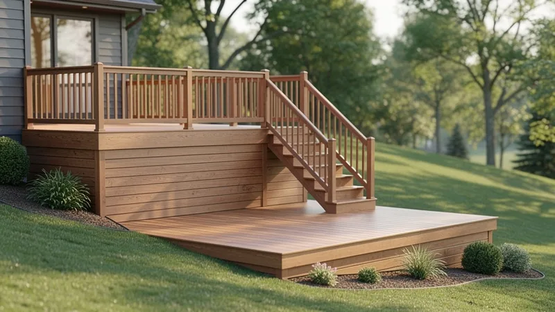 Multi-Level Deck & Stair Design service in Independence, MO